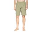 White Sierra Gold Beach Water Shorts 10 (deep Lichen Green) Men's Shorts