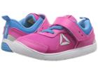 Reebok Kids Ventureflex Stride 5.0 (toddler) (charged Pink/california Blue/white/silver) Girls Shoes