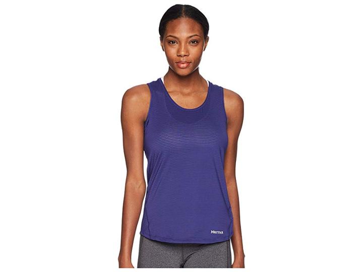 Marmot Aero Tank Top (deep Dusk) Women's Sleeveless