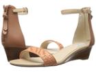 Cole Haan Genevieve Weave Wedge (nectar Genevieve Weave/mocha Mousse Leather/nude Leather) Women's Shoes