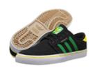 Adidas Skateboarding Seeley J (little Kid/big Kid) (black/fairway/sun) Skate Shoes