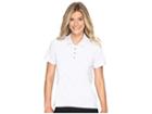 Adidas Golf Essentials Short Sleeve Polo (light Grey Heather) Women's Short Sleeve Pullover