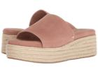 Sam Edelman Weslee (dusty Rose Kid Suede Leather) Women's Sandals