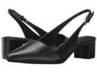 Calvin Klein Galinda (black Saffiano) Women's 1-2 Inch Heel Shoes