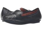 Josef Seibel Pippa 23 (black/snake) Women's Flat Shoes
