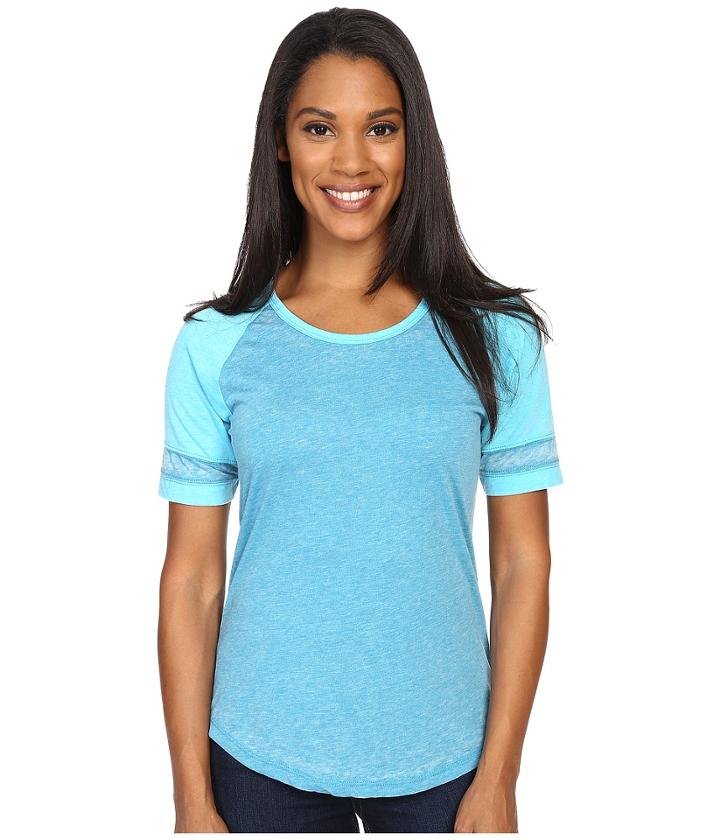 Prana Cleo Tee (cove) Women's Short Sleeve Pullover