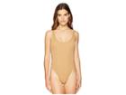 L*space Ridin' High Mayra Ribbed One-piece (camel) Women's Swimsuits One Piece