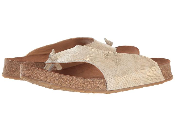 Haflinger Amy (dusty Gold) Women's Sandals