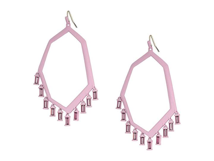 Kendra Scott Thomas Earrings (matte Lilac/light Amethyst) Earring