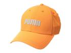 Puma Golf Breezer Fitted Cap (vibrant Orange/quarry) Caps