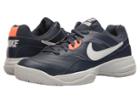 Nike Court Lite (thunder Blue/white/hyper Orange) Men's Tennis Shoes