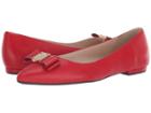 Cole Haan Tali Bow Skimmer (barbados Cherry Leather) Women's Shoes