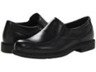 Dunham Jaffrey Run Off Waterproof Slip On (black) Men's  Shoes