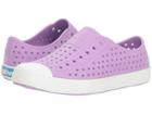 Native Kids Shoes Jefferson (big Kid/little Kid) (lavender Purple/shell White) Girls Shoes