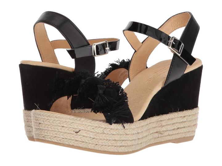 Cordani Empress (black Suede) Women's Wedge Shoes