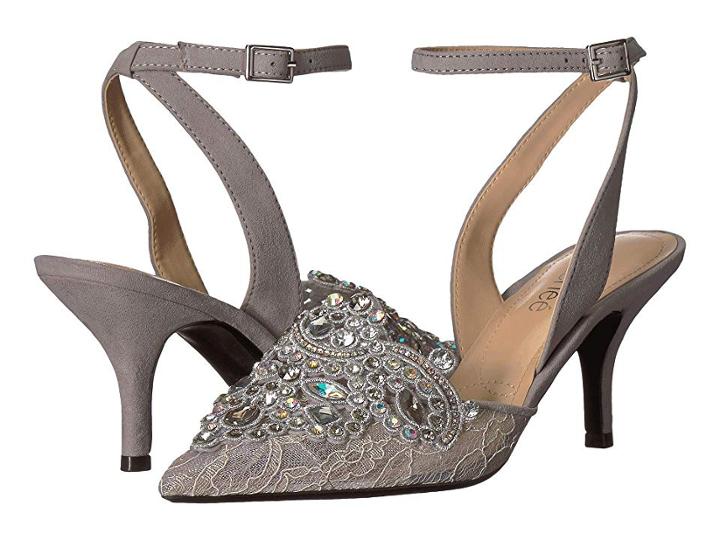 J. Renee Desdemona (gray) High Heels