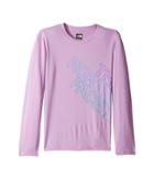 The North Face Kids Long Sleeve Hike/water Tee (little Kids/big Kids) (violet Tulle (prior Season)) Girl's T Shirt