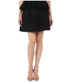 Kate Spade New York Dot Eyelet Mini Blaire Skirt (black) Women's Skirt