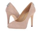 Michael Michael Kors Antoinette Pump (truffle Kid Suede) High Heels