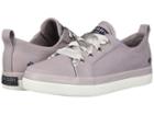 Sperry Kids Crest Vibe Canvas (little Kid/big Kid) (dusty Lilac Textile) Girls Shoes