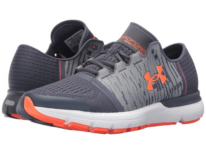 Under Armour Speedform Gemini 3 Gr (apollo Gray/steel/magma Orange) Men's Running Shoes