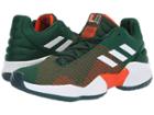 Adidas Pro Bounce Low (dark Green/white/orange) Men's Shoes