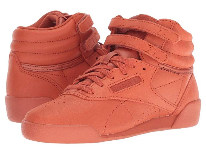 Reebok Kids Freestyle Hi (little Kid) (mars Dust) Girl's Shoes