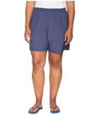 Columbia Plus Size Sandy Rivertm Short (nocturnal) Women's Shorts