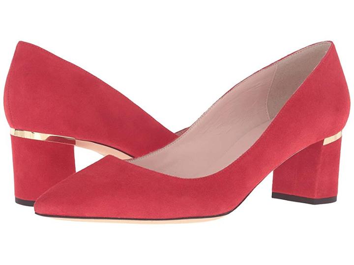Kate Spade New York Milan Too (poppy Red Kid Suede) Women's Shoes
