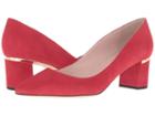 Kate Spade New York Milan Too (poppy Red Kid Suede) Women's Shoes