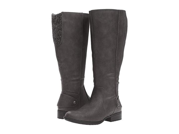 Lifestride Xandy Wide Calf (dark Grey) Women's Shoes