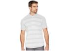 Nike Golf Zonal Cooling Polo Stripe Raglan (white/flint Silver) Men's Clothing