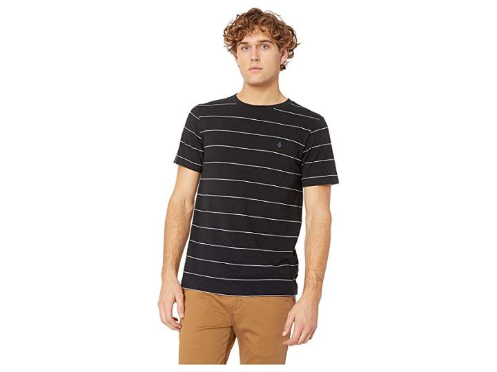 Volcom Joben Crew Short Sleeve (black) Men's Short Sleeve Knit