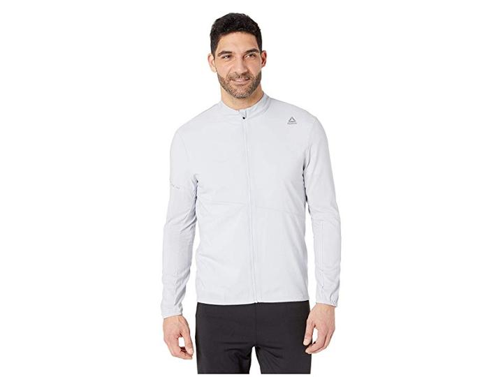Reebok Woven Jacket (cold Grey) Men's Coat