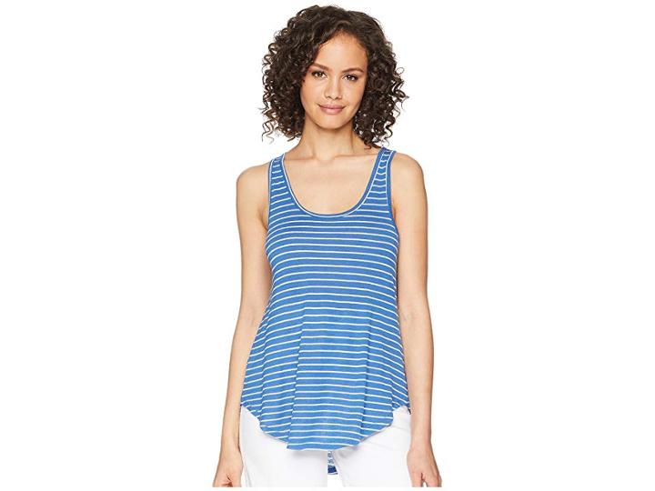 Amuse Society La Plage Knit Top (blue) Women's Clothing