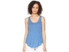 Amuse Society La Plage Knit Top (blue) Women's Clothing