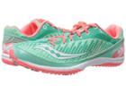 Saucony Kilkenny Xc5 Flat (aqua/vizicoral) Women's Shoes