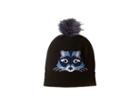 Kate Spade New York Raccoon Beanie (black) Beanies