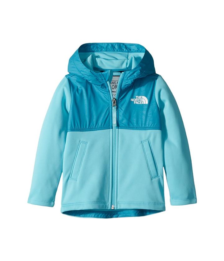 The North Face Kids Kickin It Hoodie (toddler) (blue Curacao) Girl's Sweatshirt