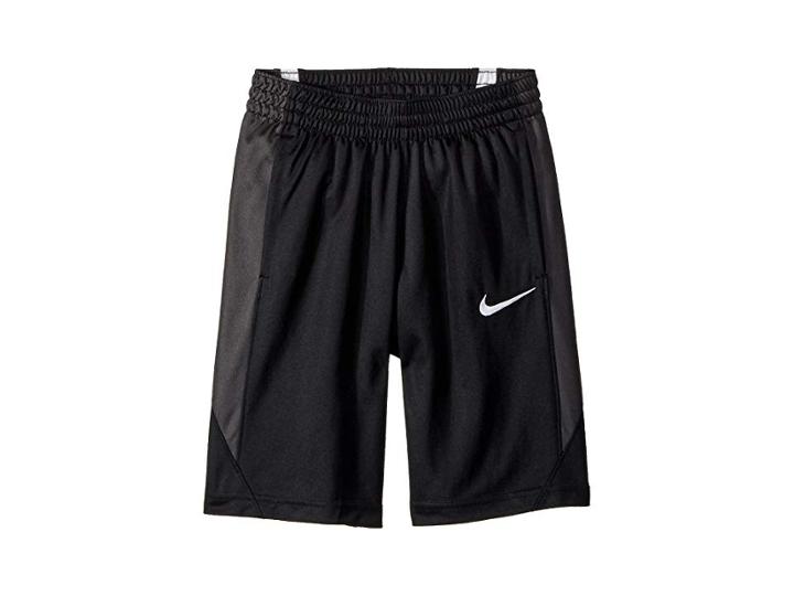 Nike Kids Dry Shorts Avalanche (little Kids/big Kids) (black/anthracite/white/white) Boy's Shorts