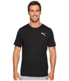 Puma Active Tee (puma Black/white) Men's T Shirt