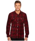 O'neill Glacier Woolrich Wovens (red) Men's Short Sleeve Button Up