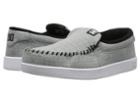 Dc Villain Tx (grey/black/white) Men's Skate Shoes