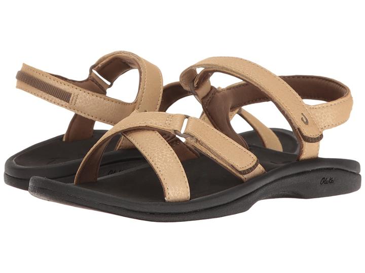 Olukai Nakue (bubbly/black) Women's Sandals