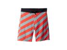 Volcom Kids Stripey Elastic Boardshorts (little Kids/big Kids) (lead) Boy's Swimwear