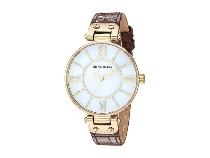 Anne Klein Ak-3228mpbn (brown/gold-tone) Watches