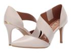 Calvin Klein Gella Pump (soft White Leather) High Heels