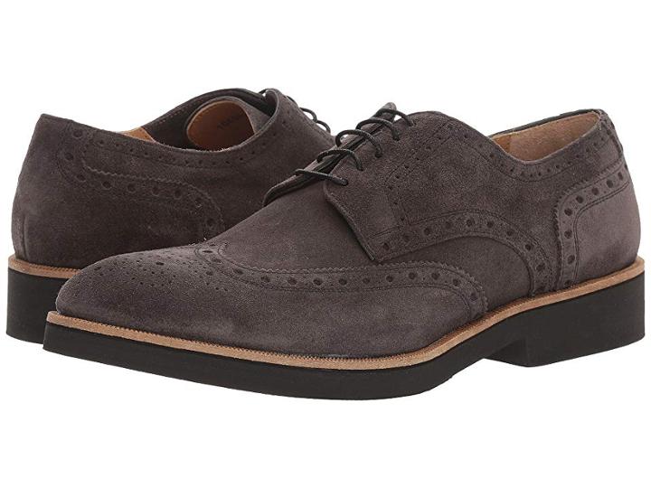 Gordon Rush Dominic (grey Suede) Men's Lace Up Casual Shoes