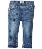 Hudson Kids Stardust Skinny Jeans W/ Star Patches In Buffalo (infant) (buffalo) Girl's Jeans