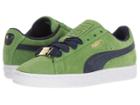 Puma Kids Suede Classic Bboy Fabulous (big Kid) (forest Green/turkish Sea) Boys Shoes